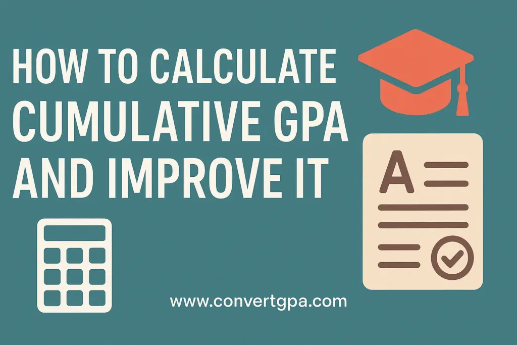 How to Calculate Cumulative GPA and Improve It